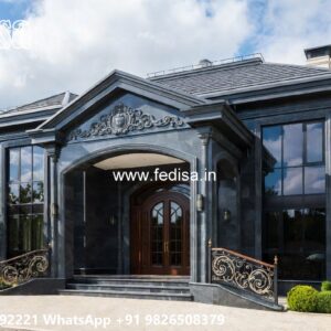 Brick Classic House Design Square House Design No-12017